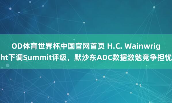 OD体育世界杯中国官网首页 H.C. Wainwright下调Summit评级，默沙东ADC数据激勉竞争担忧