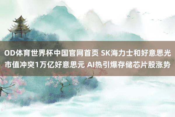OD体育世界杯中国官网首页 SK海力士和好意思光市值冲突1万亿好意思元 AI热引爆存储芯片股涨势