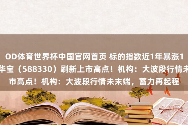 OD体育世界杯中国官网首页 标的指数近1年暴涨143%！双创50ETF华宝（588330）刷新上市高点！机构：大波段行情未末端，蓄力再起程